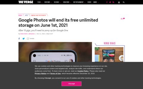 Google Photos will end its free unlimited storage on June 1st ...