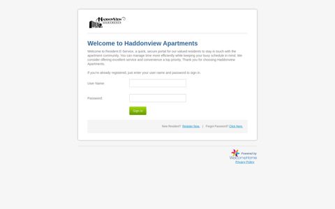 Resident Portal - Sitio web - RealPage