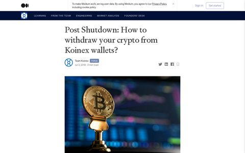 Post Shutdown: How to withdraw your crypto from Koinex ...