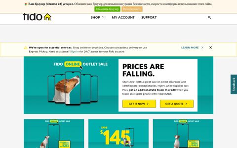 Fido: Phones, Plans and More - Go Get It