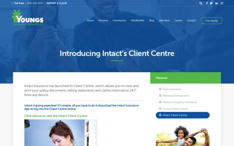 Intact Client Centre | Youngs Insurance Brokers, Ontario