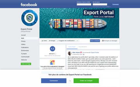 Export Portal - Reviews | Facebook