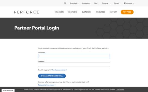 Partner Portal Login | Perforce