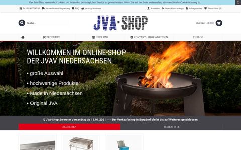 JVA-Shop - Niedersachsen - Edelstahlgrill - Grill - Metallgrills ...