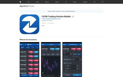 ‎FXCM Trading Station Mobile on the App Store