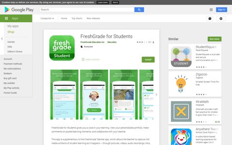 FreshGrade for Students - Apps on Google Play