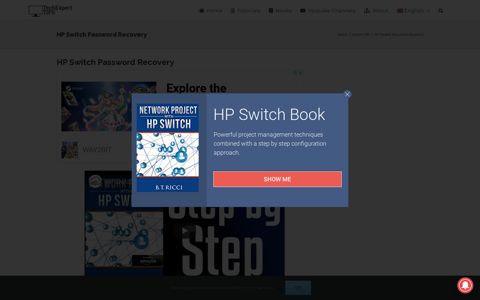 Tutorial - HP Switch Password Recovery (Step by Step)