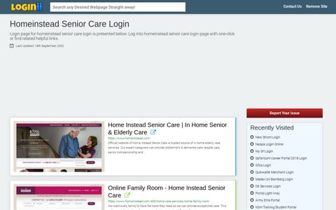 Homeinstead Senior Care Login - Loginii.com