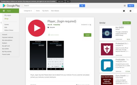 Player_ (login required) - Apps on Google Play
