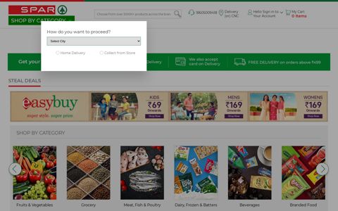 SPAR: Online Grocery Shopping & Delivery From India's Top ...