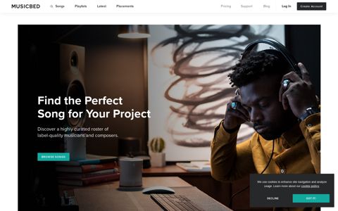 Musicbed: Music Licensing for Video, Film & Advertising