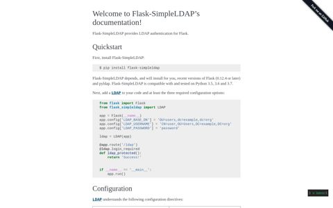Welcome to Flask-SimpleLDAP's documentation! — Flask ...