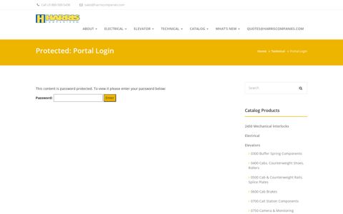 Portal Login – Harris Companies