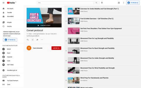 Corset protocol - YouTube