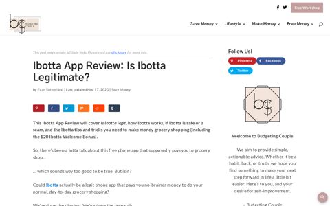 Ibotta App Review: Is Ibotta Legitimate? - Budgeting Couple