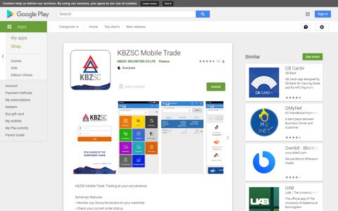 KBZSC Mobile Trade - Apps on Google Play