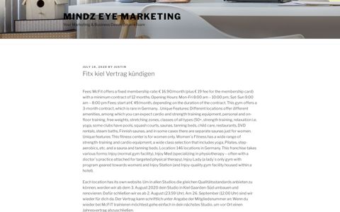 Fitx kiel Vertrag kündigen – Mindz Eye Marketing