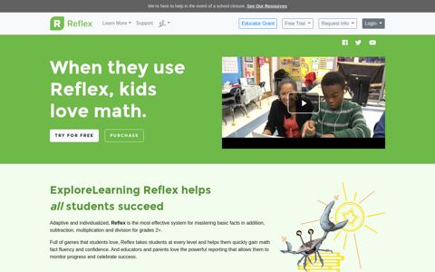 Reflex | Math Fact Fluency: Helping Students Master Math ...