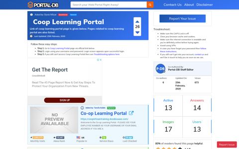 Coop Learning Portal