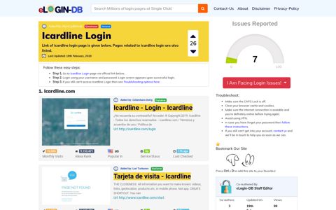 Icardline Login - A database full of login pages from all over ...