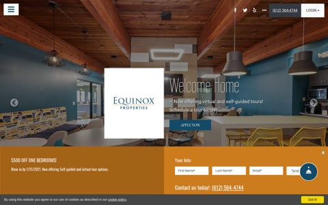 Equinox | Apartments in St Anthony, MN