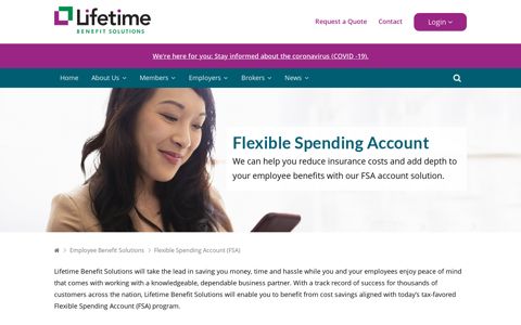 Flexible Spending Account (FSA) | For Employers | Lifetime ...