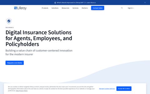 Insurance Agent & Customer Portal Software Platform - Liferay