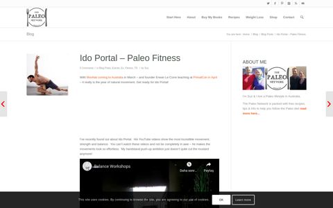 Ido Portal Paleo Fitness - The Paleo Network