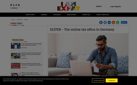 ELSTER - The online tax office in Germany
