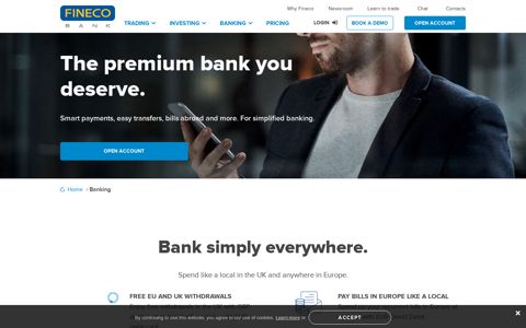 Personal banking & business bank account | FinecoBank