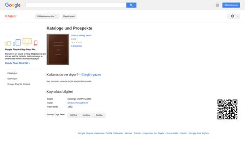 Kataloge und Prospekte - Globus-Verlag Berlin - Google Books