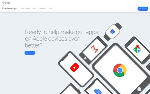Google Preview Apps