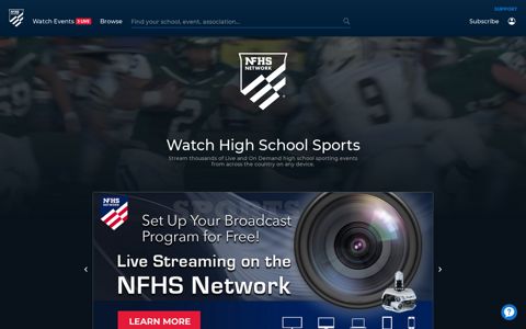 High School Sports Online - Stream Live & On Demand
