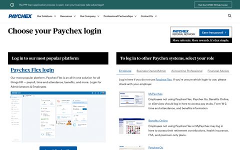 Paychex Flex Login | Paychex