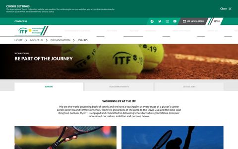 Tennis Jobs and Career Opportunities | ITF