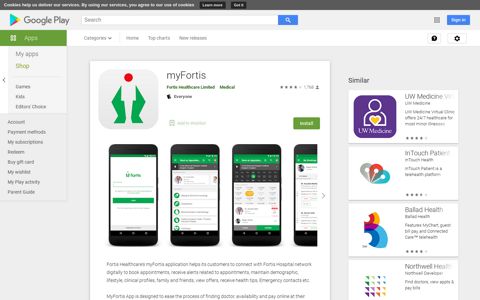 myFortis - Apps on Google Play