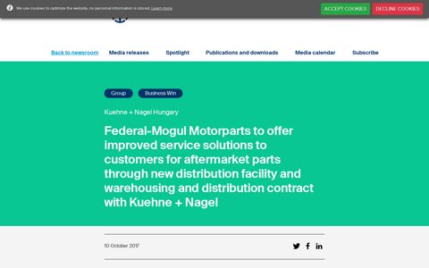 Federal-Mogul Motorparts to offer improved service solutions ...