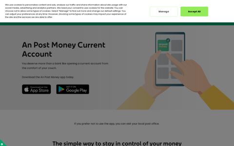An Post Money Current Account | Money | An Post - An Post