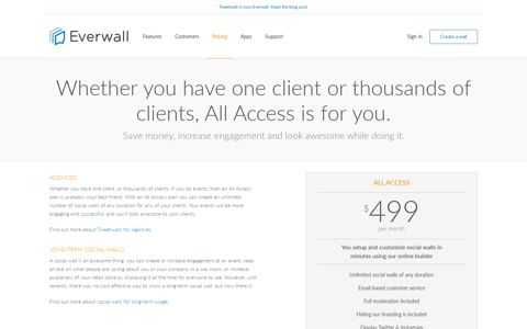 Everwall — An All Access account gives you unlimited social ...