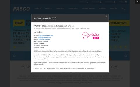 PASCO scientific | Science Lab Equipment and Teacher ...