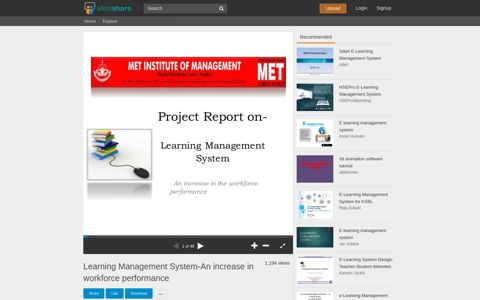 Learning Management System-An increase in workforce ...