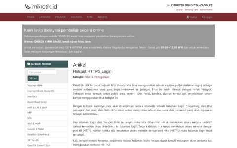 Hotspot HTTPS Login - Mikrotik.ID