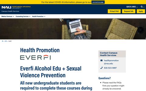 Everfi | Campus Health Services
