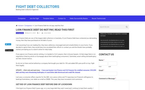 Lion Finance Debt do not pay, read this first - Fight Debt ...
