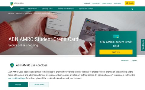 Student Credit Card - ABN AMRO