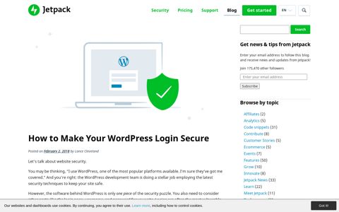 login – Jetpack: WordPress Security, Performance, and Growth