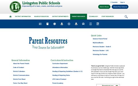 Parent Resources / Parent Resources - Livingston Public ...