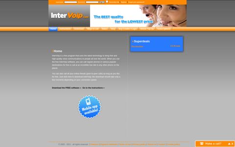 InterVoip | Cheapest calls to mobile destinations on the planet!
