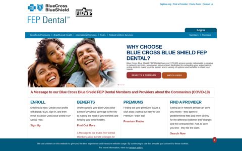 FEP Blue Dental - Home