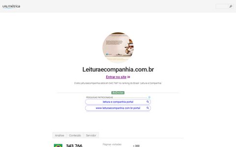 www.Leituraecompanhia.com.br - Leitura e Companhia - urlm